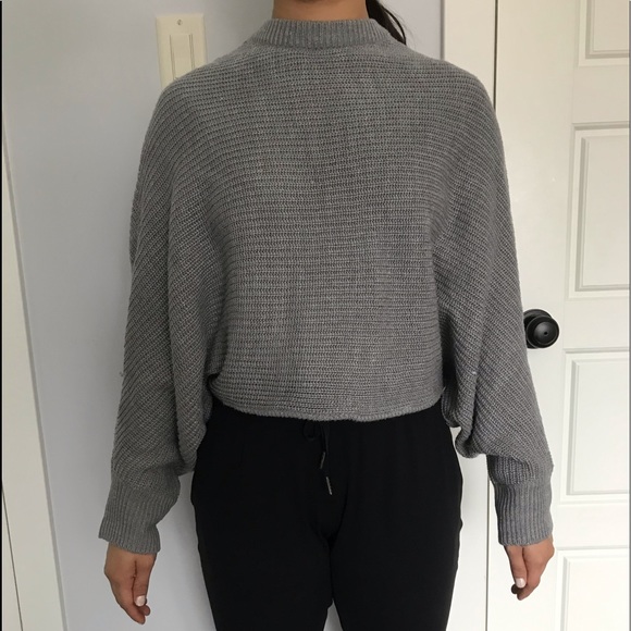 Grey knit sweater - Picture 1 of 2